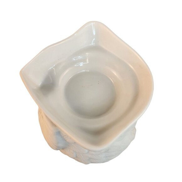 Scentsy White Owl Wax Warmer Light Discontinued 6" Ceramic Electric 25W Fragranc - Picture 9 of 9